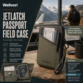 Wellvori™ JetLatch Passport Field Case