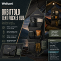 Wellvori™ Orbifold Tent Pocket Hub