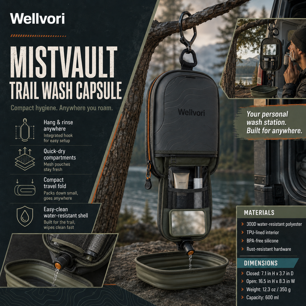 Wellvori™ MistVault Trail Wash Capsule